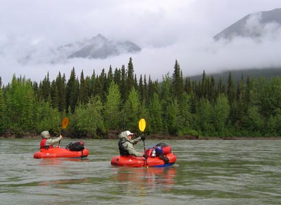 picture of paddling